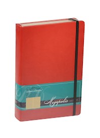 Ежедневник недат. А5 160л "MEGAPOLIS VELVET" красный, на резинке, иск.кожа, тонир.блок, карман, ляссе, Bruno Visconti