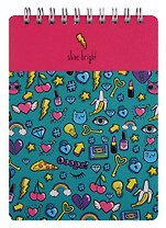 Блокнот "Stickers", А6, 100 листов