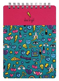 Блокнот "Stickers", А6, 100 листов