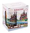 Кружка Москва Москва-сити (фарфор, матовая)(цветн.рисунок) (коробка) (065-4-18-CL) - 1