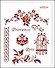 Трафарет пластиковый многоразовый Прованс (20х25) (Л-065) - 0