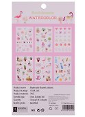 Наклейки «Watercolor», 6 листов, PVC - 2