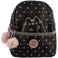 Рюкзак «Pusheen», для ноутбука, 38 см, чёрный, Academy Style