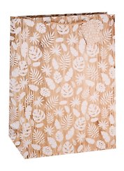 Пакет А3 42*31*12 "Natural leaves" жен., бум.мат.ламинат, ассорти