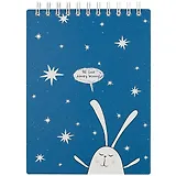 Скетчбук А5 45л "Bunny" 190г/м2, тв. обложка, спираль