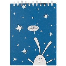 Скетчбук А5 45л "Bunny" 190г/м2, тв. обложка, спираль