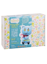 Набор для творчества TOYZY Техника валяние Синий кот