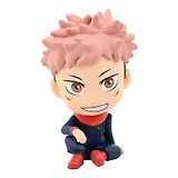 Фигурка с подвижной головой Jujutsu Kaisen, Юджи Итадори, YuMe, (6х9х11), (11282)