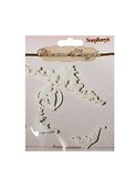Объемные фигурки Птичка (3х3см) и уголки (SCB241002) (4шт) (ScrapBerry`s) (упаковка) - 1