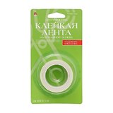 HOBBY TIME Клейкая лента на бумажной основе, двусторонняя, 24мм*5м, блистер