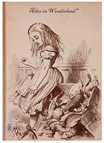 Блокнот "Алиса в стране чудес: Алиса и коробка"