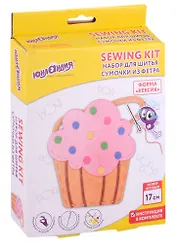 Набор для шитья сумочки из фетра "Кексик"