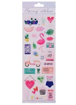 Наклейки эпоксидные Лето