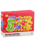 Мемо-игра Изучаем фигуры Dodo Веселые баночки