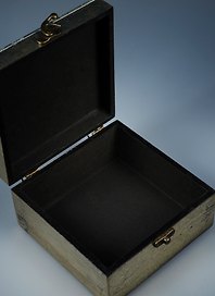 Шкатулка (патинированная) (15х16х8,5) (58008)
