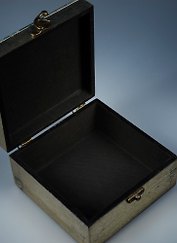 Шкатулка (патинированная) (15х16х8,5) (58008)