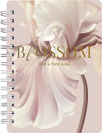 Записная книжка «Blossom. Ирис» А6, 120 листов в клетку, спираль, Be Smart