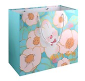 Пакет А4 26*32*12 "Flower story" горизонт., дет., бум.мат.ламинат - 1