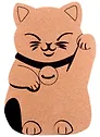 Доска пробковая "Кошка.Манэки-нэко" фигурная, инд.уп
