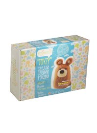 Набор для творчества TOYZY Техника валяние начальный уровень Мишка