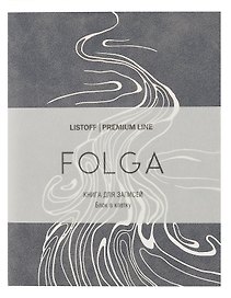 Записная книжка «FOLGA. 1» А6, 80 листов в клетку, экокожа, Listoff