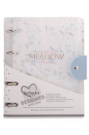 Тетрадь в клетку Meadow. Голубой, 120 листов, на кольцах, InFolio