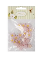 Цветы жасмина (B884)  в пакете, 25 шт,  светло-розовый (11-08631-50)