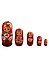 Матрешка 5 в 1 большая (Цветы, Эскиз 05, Ромашки) (М05160305 ) - 1