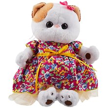 Игрушка мягкая Budi Basa, Ли-Ли в платье с цветочным принтом (24 см) (LK24-055)