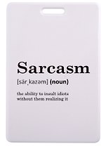 Чехол для карточек Sarcasm (словарь)