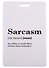 Чехол для карточек Sarcasm (словарь) - 0