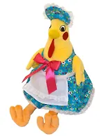 Игрушка, мягкая, Gulliver/Гулливер, Курочка Марфа