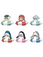 Коллекционная фигурка Mofusand Swimming Ring Series 1 штука  blind box MF-250620