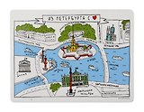 Магнит СПб 7,0*9,5см Коловская "Петербург", КП-01