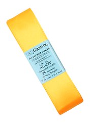 Лента атласная ТМ Gamma 25мм ( 1 ) AL-25P 5,4м №064 желтый