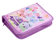 Пенал 1отд. "Пушистые друзья" 20*14, с 2-мя откид. планками