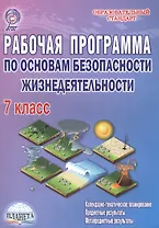 Рабочая программа по основам безопасности жизнедеятельности. 7 класс. Методическое пособие