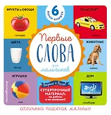 Комплект из 6 супер-прочных мини-книжек "Первые слова для мальчиков"
