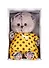 Игрушка мягкая Budi Basa, Басик BABY в комбинезоне в горох (20 см) (BB-065) - 0
