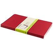 Книга для записей «Cahier Journal Large. 3 Шт. Клюквенная», А5, 40 листов, картон, Moleskine - 1