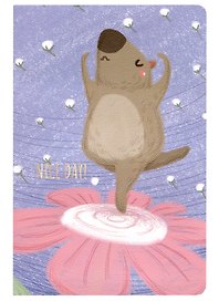 Тетрадь общая «Happy beaver», 32 листа в клетку, А5, в ассортименте - Kairui