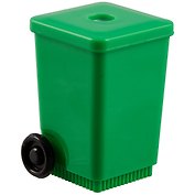 Точилка 1 отверстие "Waste bin", в ассортименте