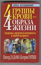4 группы крови - 4 образа жизни