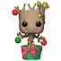 Фигурка Funko POP! Bobble Marvel Holiday Groot w/ Lights & Ornaments (399) 33982 (Fun1624) - 0