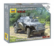 Сборная модель «Немецкий легкий бронеавтомобиль Sd.kfz.222», ZVEZDA (6157)