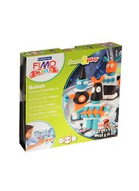 FIMO kids form&play Детский набор Робот (8034 03 LZ) (8+) (упаковка) (Эксмо)
