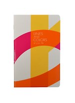 Записная книжка А6 40л "Life`s colors" нелин.блок цвета слон.кость, мат.ламинация, 3 скрепки, In Folio