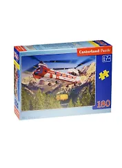 Пазлы 180 B-018239 Вертолет (32х23см) (7+) (Castorland Puzzle)