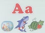 Русский алфавит. Тематические карточки