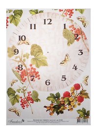 Декупажная карта Циферблат краски лета А4 (DK3089) (упаковка)